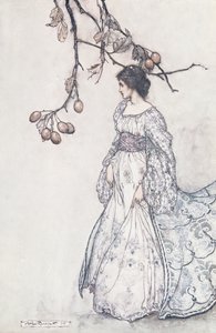 JMバリーによる「ケンジントンガーデンズのピーターパン」から1906年まで、実に非常にアンダンシーに見える 作： Arthur Rackham